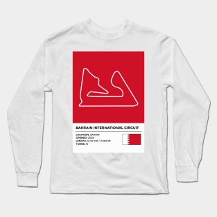 Bahrain International Circuit [info] Long Sleeve T-Shirt